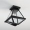 Maxim Lighting Prism 9'' Outdoor Flush Mount, Black 30560CLBK - alternate 3
